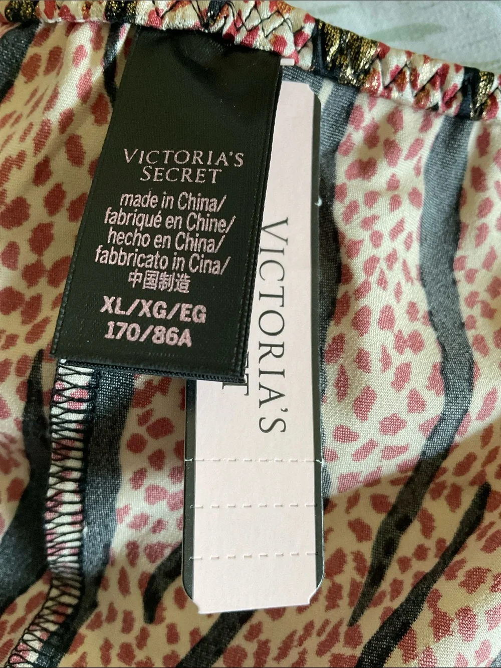 Victoria’s Secret silk & lace sleep bottoms